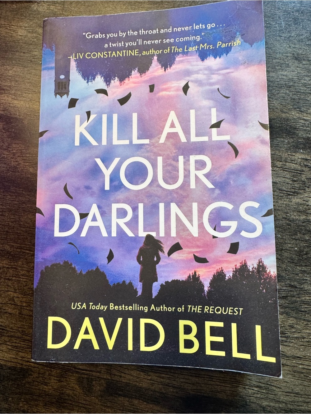 Kill All Your Darlings by David Bell Paperback Thriller
